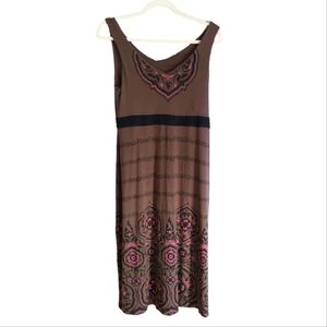 Athleta Santorini Gray Green Paisley Maxi Dress  Women's, Viscose Spandex Women